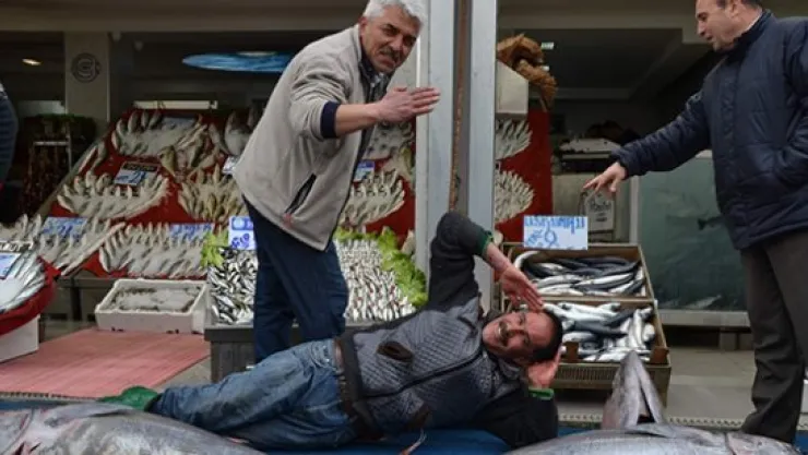 Kayserilileri şaşırtan balık