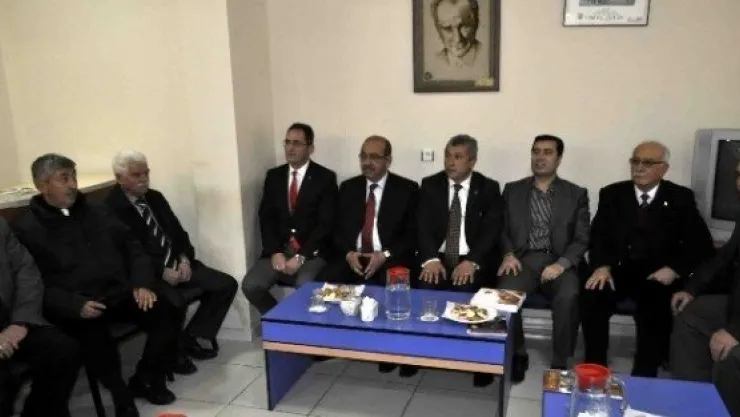 Mhp Başkan Adaylarından Stk'lara Ziyaret 