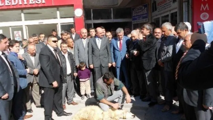 Mhp Kayseri Büyükşehir Belediye Başkan Adayı Mustafa Özsoy Baba Ocağına Geldi 