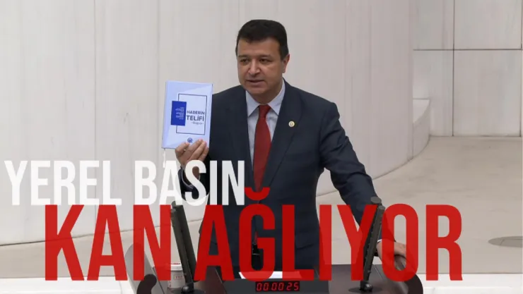 Milletvekili Arıkan, 'Devletin kurumu TÜRKSAT, yerel basını günden güne yok etmekte'