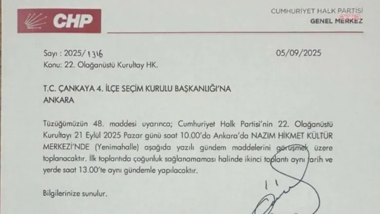 Milletvekili Genç, CHP kurultayı için imza verdi