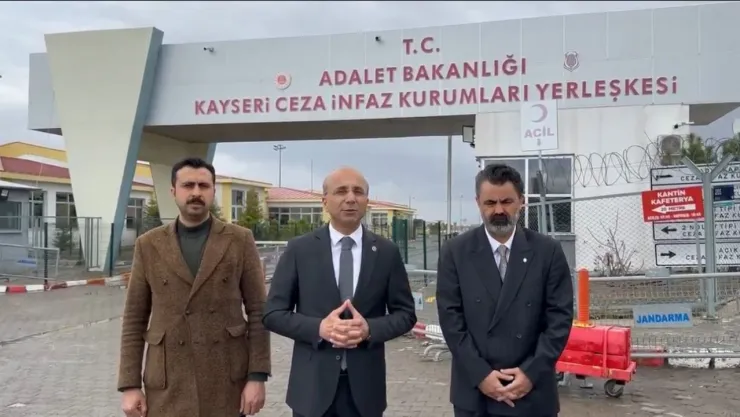 Milletvekili Genç, Kayseri'deki yürüyüşlerde tutuklanan kişileri ziyaret etti