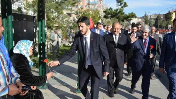 MİLLİ İTTİFAK TALAS'TA GÖVDE GÖSTERİSİ YAPTI