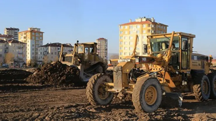 Mimarsinan Bölgesine yeni bir yol ve menfez yapılıyor