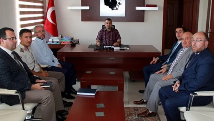 Müftü Güven Bünyan İlçe Müftülüğünü ziyaret etti