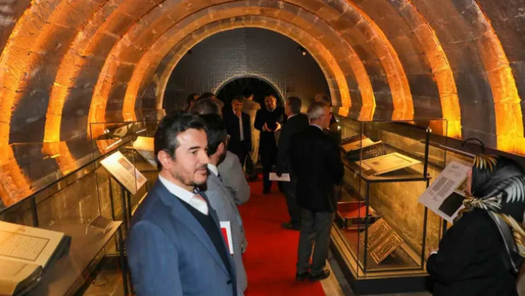 Müftüler, Talas'ın Kur'an-ı Kerim sergisine hayran kaldı
