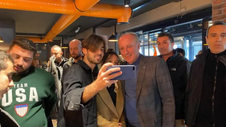 Muharrem İnce Kayseri'de esnafı ziyaret etti