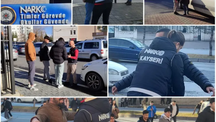 Narkotik ekipleri 'Narko Okul' denetimi kapsamında 145 kişiyi sorguladı