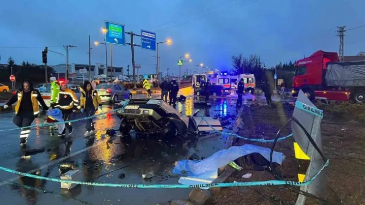 Nevşehir'deki feci kazanın kamera görüntüleri ortaya çıktı