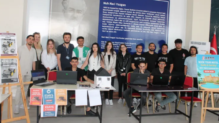 NNYÜ Öğrencilerinin Yenilikçi Projeleri Sergilendi