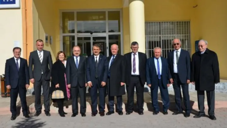 NUH NACİ YAZGAN ÜNİVERSİTESİ  KOCASİNAN VE HACILAR BELEDİYESİ'Nİ ZİYARET ETTİ