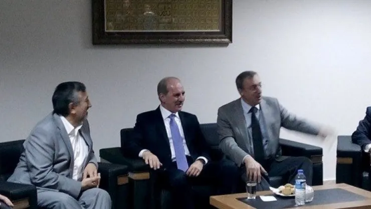  NUMAN KURTULMUŞ FURKAN DOĞAN YURUDNU ZİYARET ETTİ