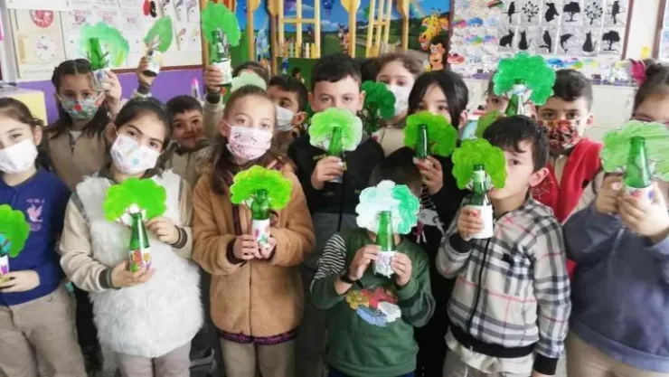 Öğrenciler hem eğleniyor, hem öğreniyor