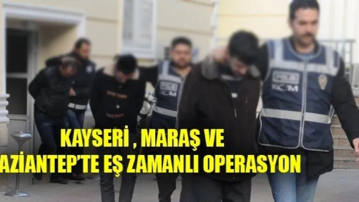 Okul Önlerinde Uyuşturucu Satanlara Operasyon