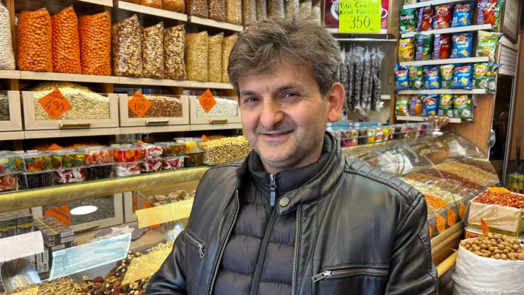 Ömer  Aytekele 'Kuruyemiş fiyatları enflasyondan değil soğuk ve dondan arttı'