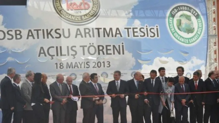 OSB Atık Su Arıtma Tesisi ve TSE Laboratuvarı Açıldı