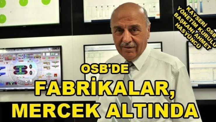Osb'de Fabrikalar, Mercek Altında