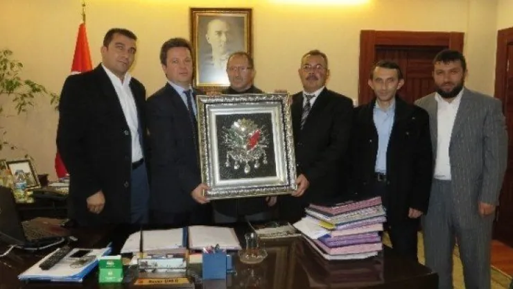 Osmanlı Ocakları Develi İlçe Başkanlığı'ndan Kaymakam Ünlü'ye Ziyaret