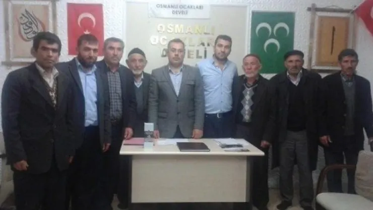 Osmanlı Ocakları Develi İlçe Teşkilatı Sindelhöyük Yönetimini Oluşturdu