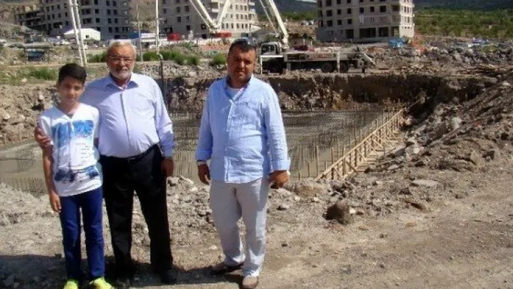 Öz Kayseri İnşaat Sıla Konağı 6'nın Temelini Talas'ta Attı 