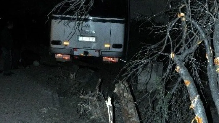 OTOBÜS CAMİYE GİRDİ