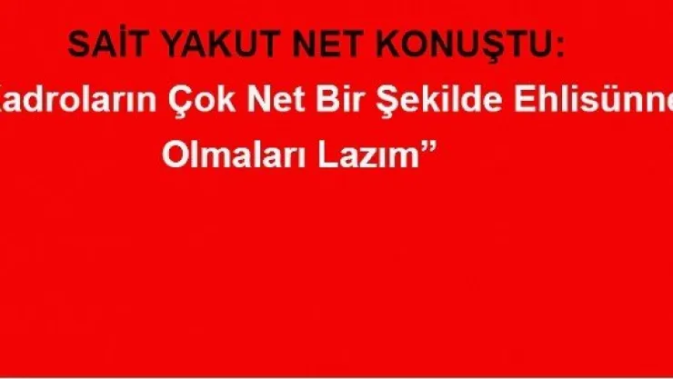 &quotParalel yapı bir sonuçtur"