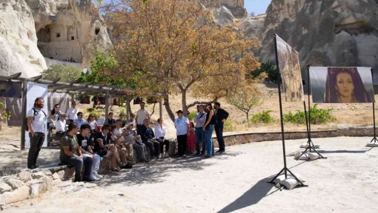Parlami, Terra Pasolini ve Maria Callas Medea ile Kapadokya'da