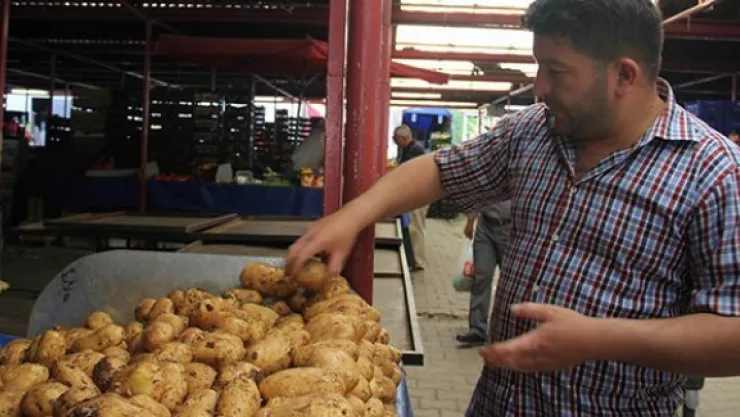 Patates'in fiyatı vatandaşı sevindirdi