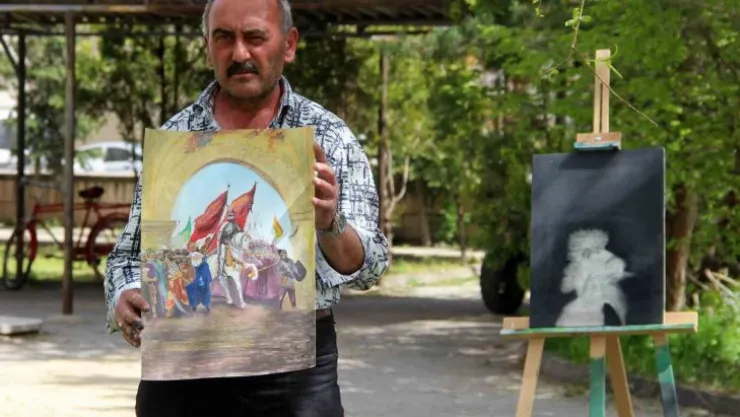 Picasso değil ayakkabı boyacısı
