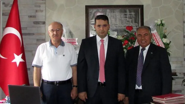 Pınarbaşı Kızılay Şubesi'nden Kaymakam Çelik'e Ziyaret