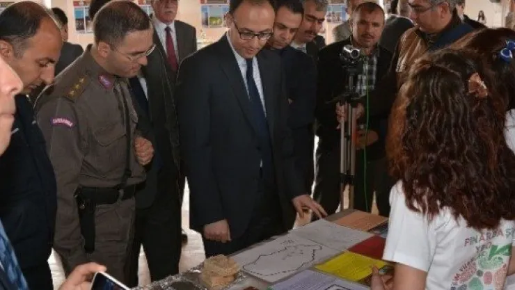 Pınarbaşı Ybo'da  Bilim Fuarı Düzenlendi 