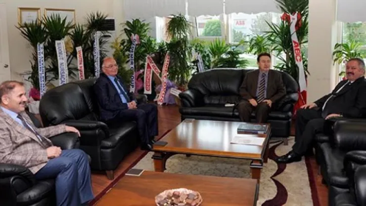Rektör Sabuncuoğlu'ndan OSB'ye ziyaret