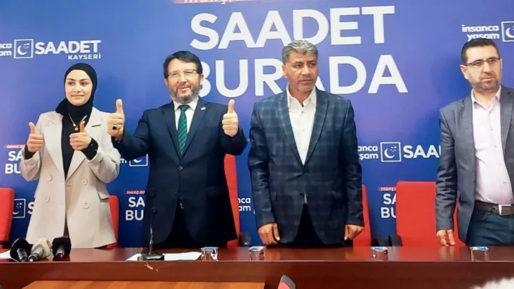 Saadet Partisi Sarıoğlan'da Yıldız'larla devam