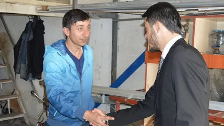 Saadet Partisi yeni sanayi esnafını ziyaret etti