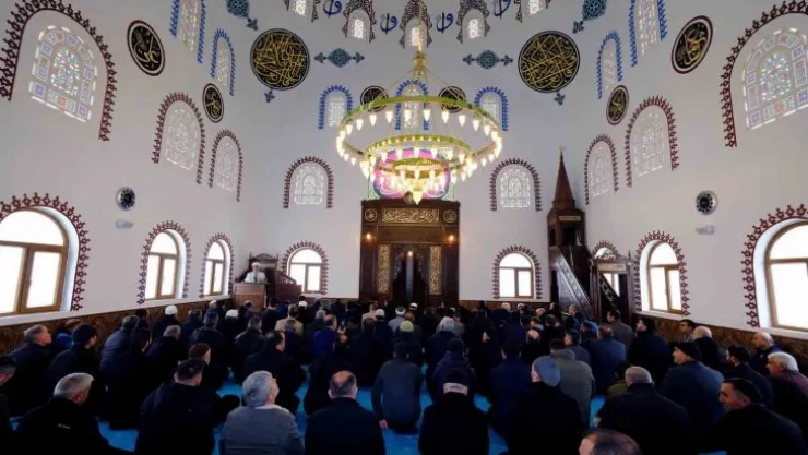 Sadullah Efendi Kıble Cami ibadete açıldı