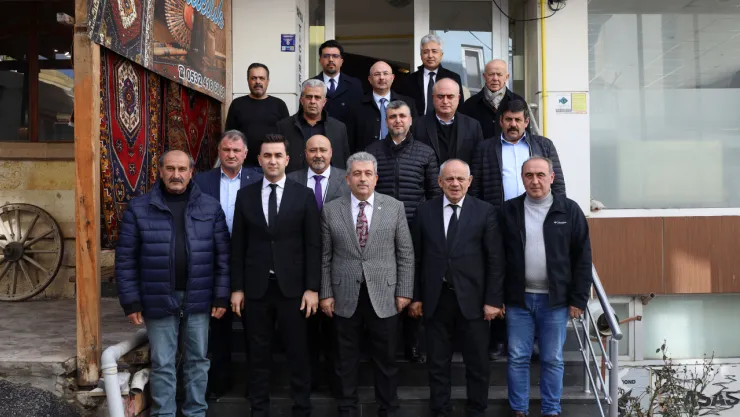 Sayın Bayar Özsoy, Yahyalı'da değerlendirme toplantısı yaptı