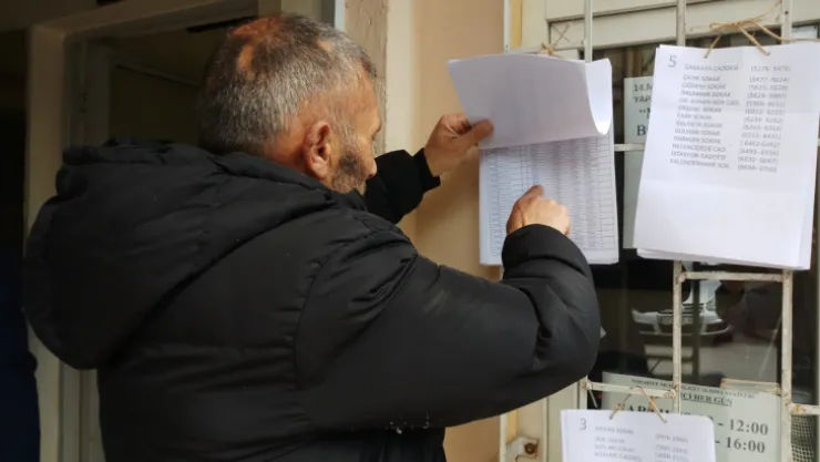 Seçmen listeleri için yarın son gün
