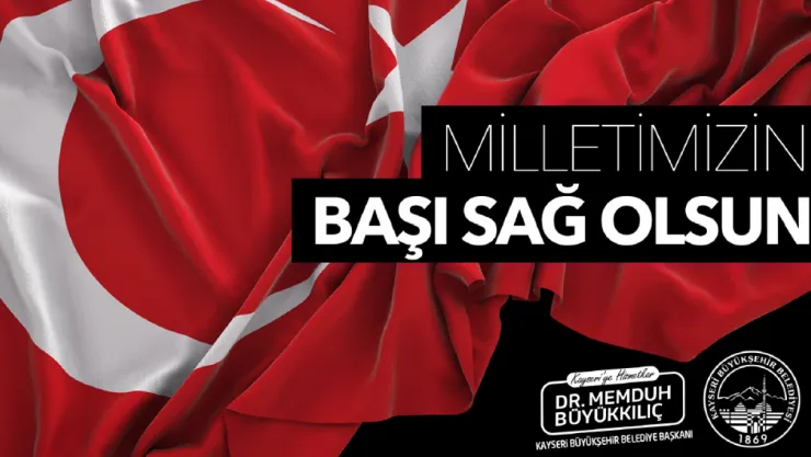 Şehit askerlerimiz için Başkan Büyükkılıç'tan taziye mesajı