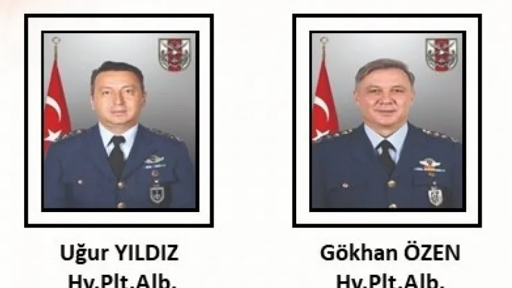 Şehit pilotların kimlikleri belli oldu