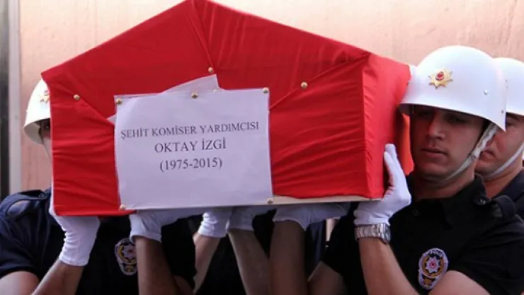 Şehit Oktay İzgi'nin naaşı Kayseri'ye getirildi