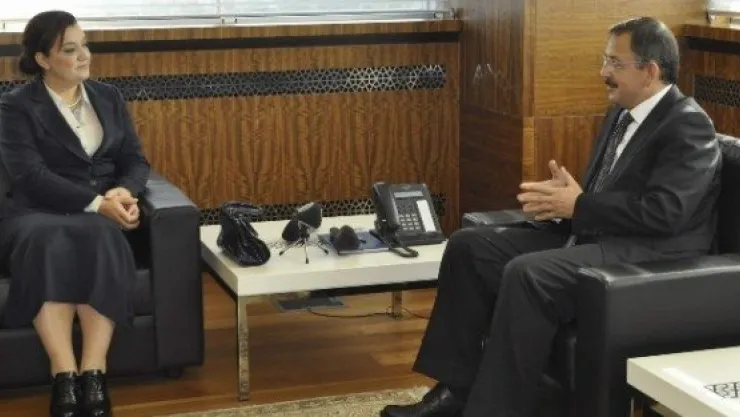 Sgk Kurum Başkanı Yadigar Gökalp Büyükşehir Belediyesini Ziyaret Etti 