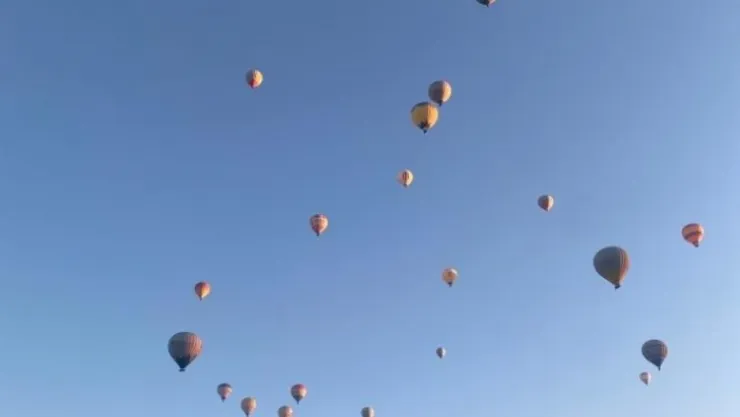 Sıcak hava balonlarına rüzgar engeli