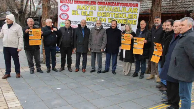 Sivaslılar Melih Eymen için gece düzenleyecek