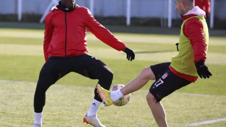 Sivasspor, Galatasaray maçının taktiğini çalıştı