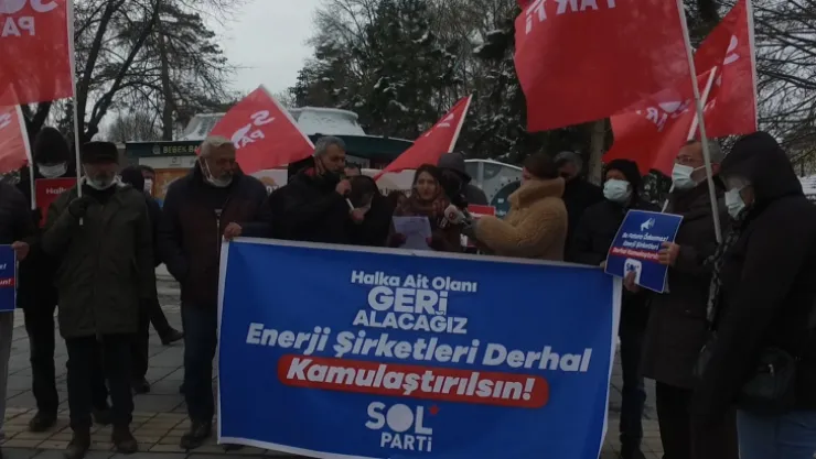 Sol Partili Mutlu: 'Enerji şirketleri kamulaştırılmalı'