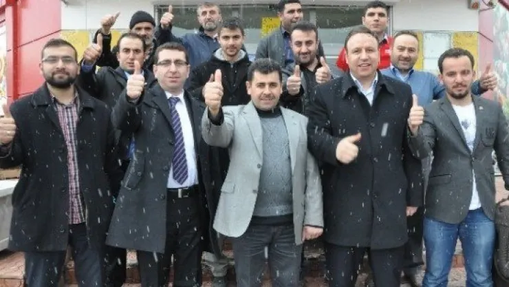 Sp Adayları Matbaacılar Sitesi Esnafıyla Bir Araya Geldi 