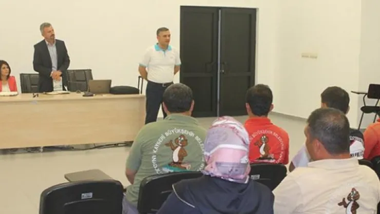 Spor etkinlikleri A.Ş. temizlik eğitimi 3 tesiste gerçekleşti