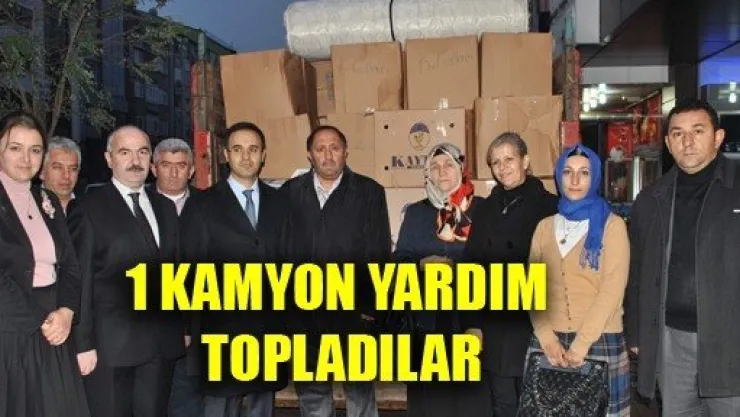 Suriye'ye Yardım Gönderildi