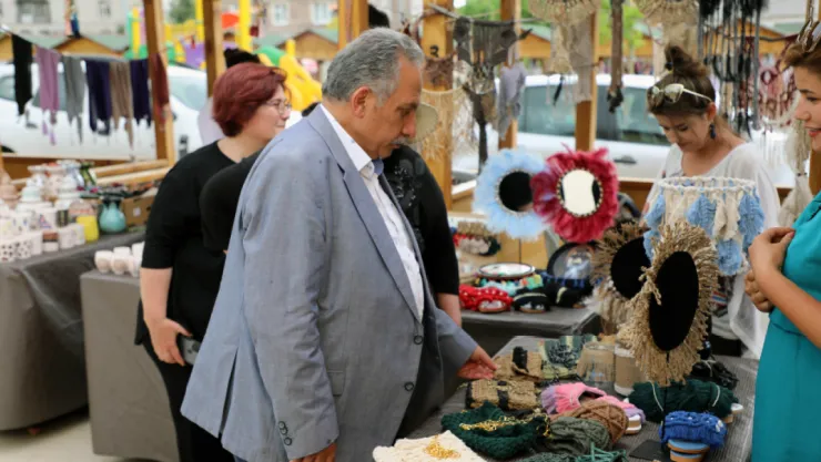 Talas'ta Bu Pazar Ayın İkinci 'Maharetli Eller'i