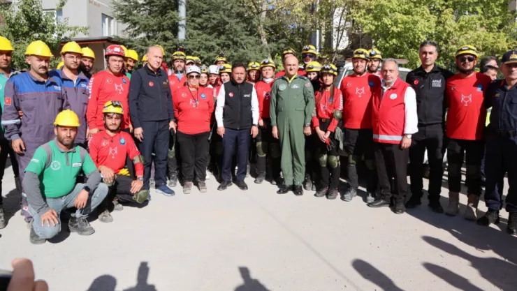 Talas'ta Deprem Tatbikatına Tam Not